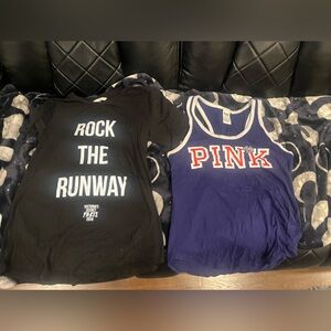 Victoria’s Secret tee and tank bundle